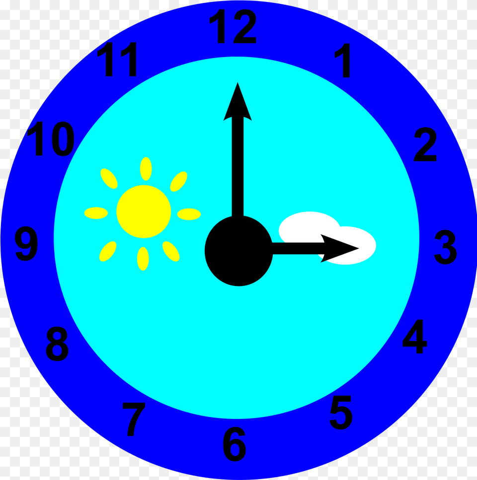 Digital Clock Jam Dinding Alarm Clocks Clock Face 3 O Clock Clipart, Analog Clock, Disk Free Png Download