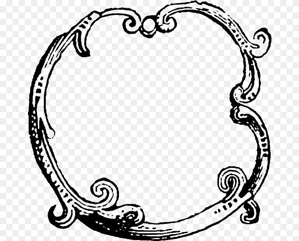 Digital Decorative Circle Frame Image Downloads Portable Network Graphics, Blackboard Free Png