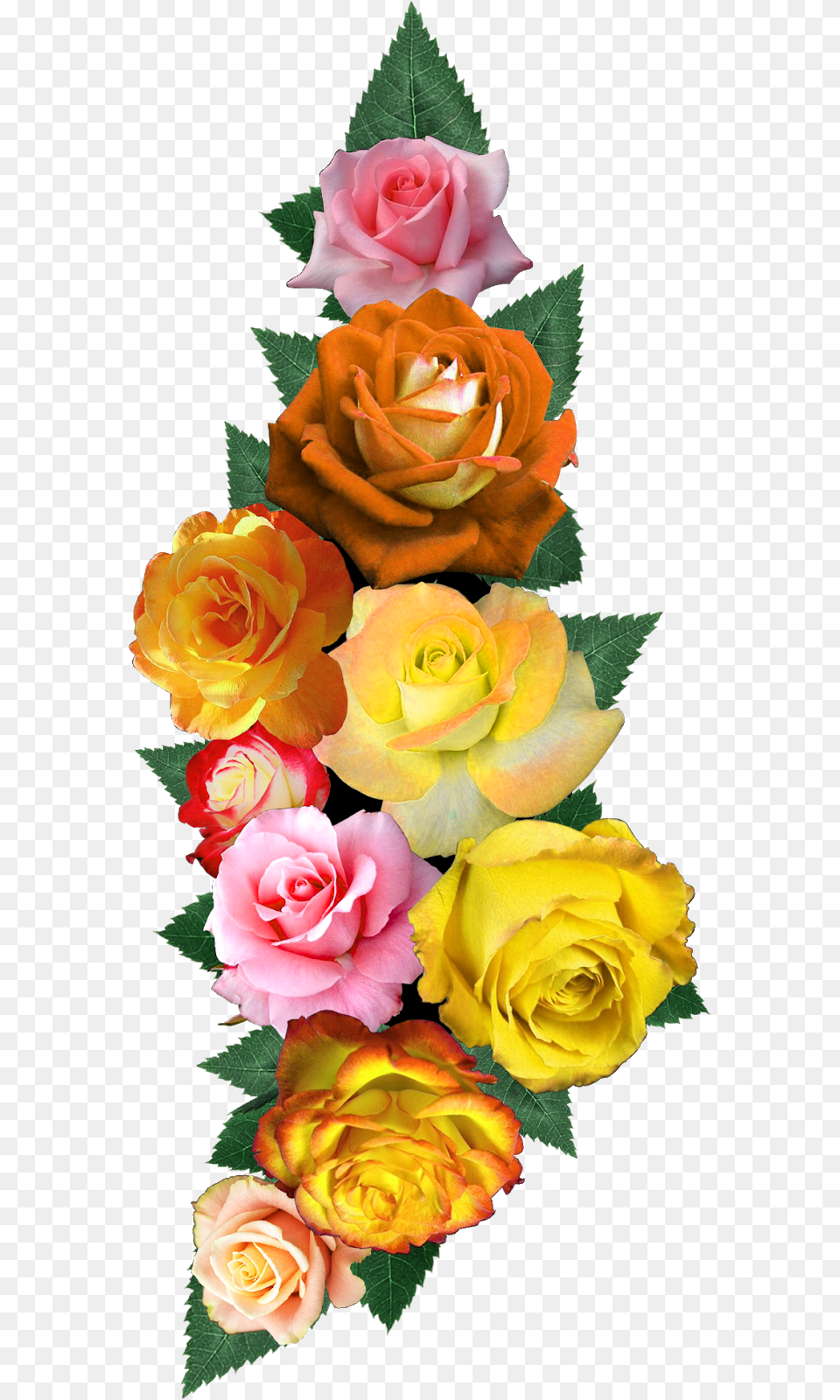 Digital Flower Design Vectorflowervector Artflower Garden Roses, Flower Arrangement, Flower Bouquet, Plant, Rose Free Png Download