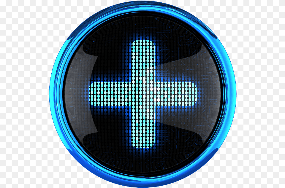 Digital Forensics Icon, Cross, Symbol, Light Png Image