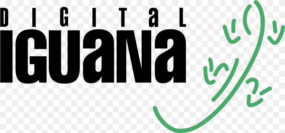 Digital Iguana Logo Transparent Rumba Laminated Non Woven Shopper Tote White Silkscreened, Handwriting, Text Png Image