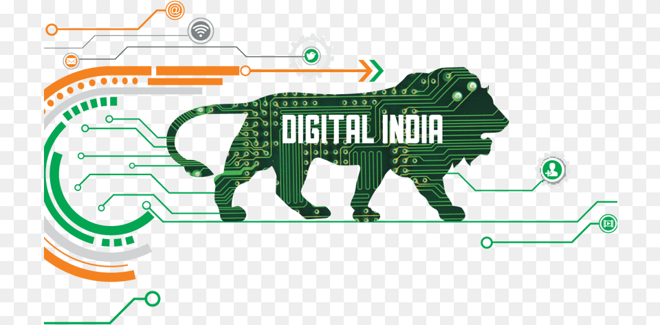 Digital India, Person, Electronics, Hardware Free Png Download