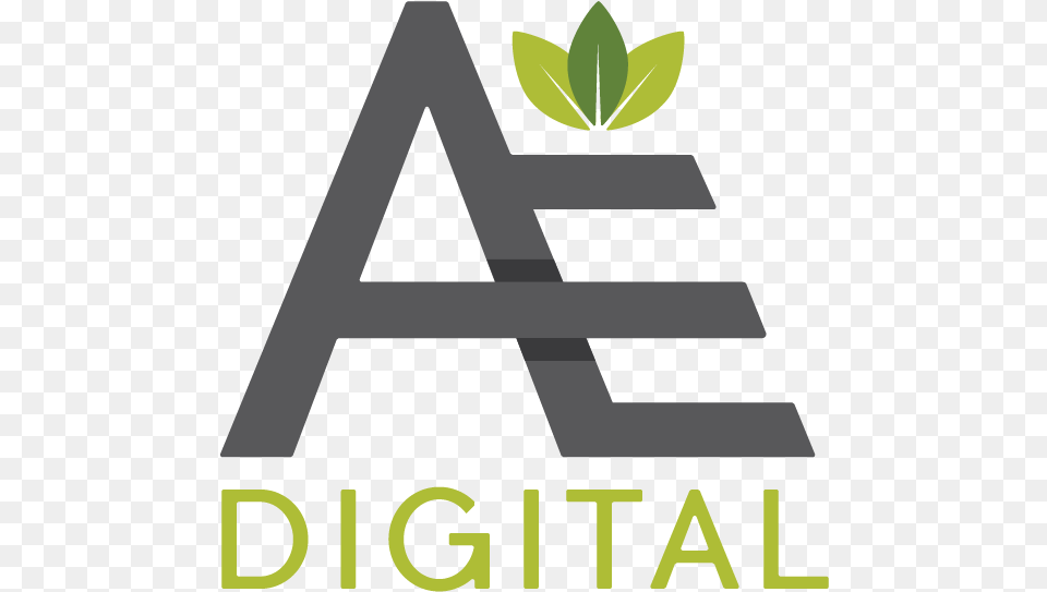 Digital Marketing For Mission Transparent Ae Logo, Leaf, Plant, Green, Triangle Png