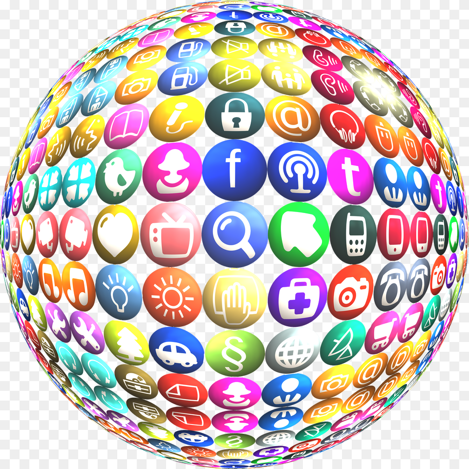 Digital Marketing Globe, Sphere, Text, Ball, Golf Free Png Download