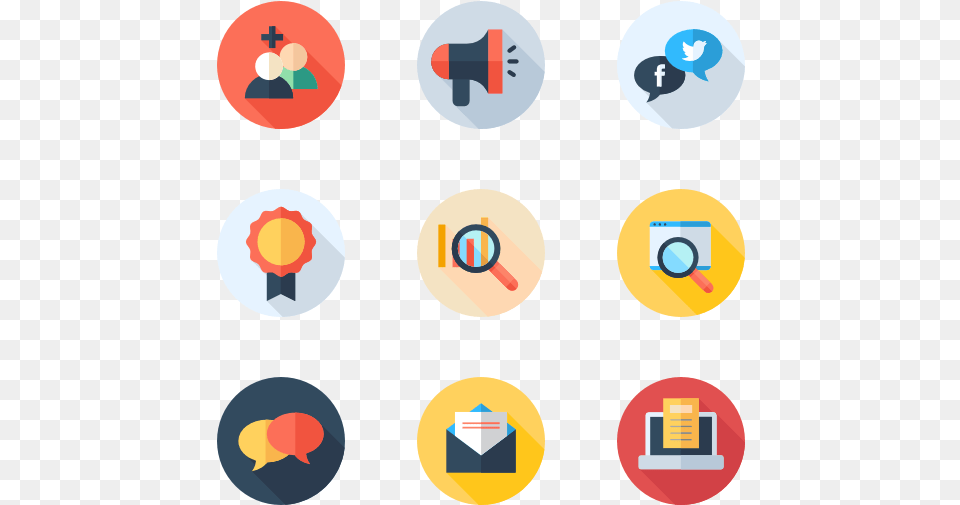 Digital Marketing Icons Png