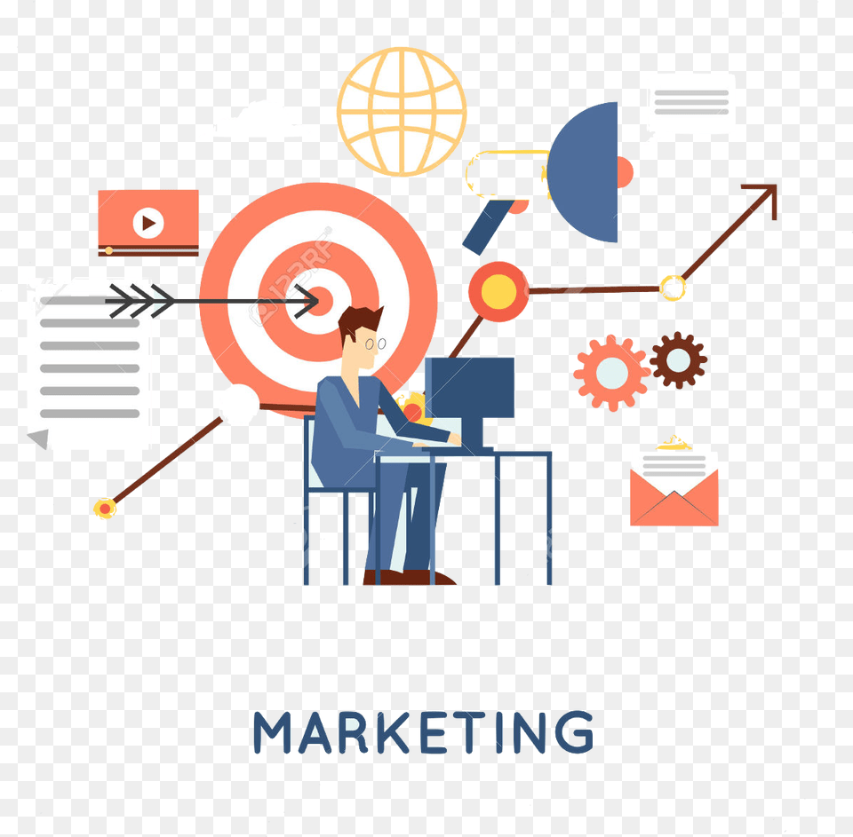Digital Marketing Strategy Vector, Person, People, Face, Head Free Transparent Png
