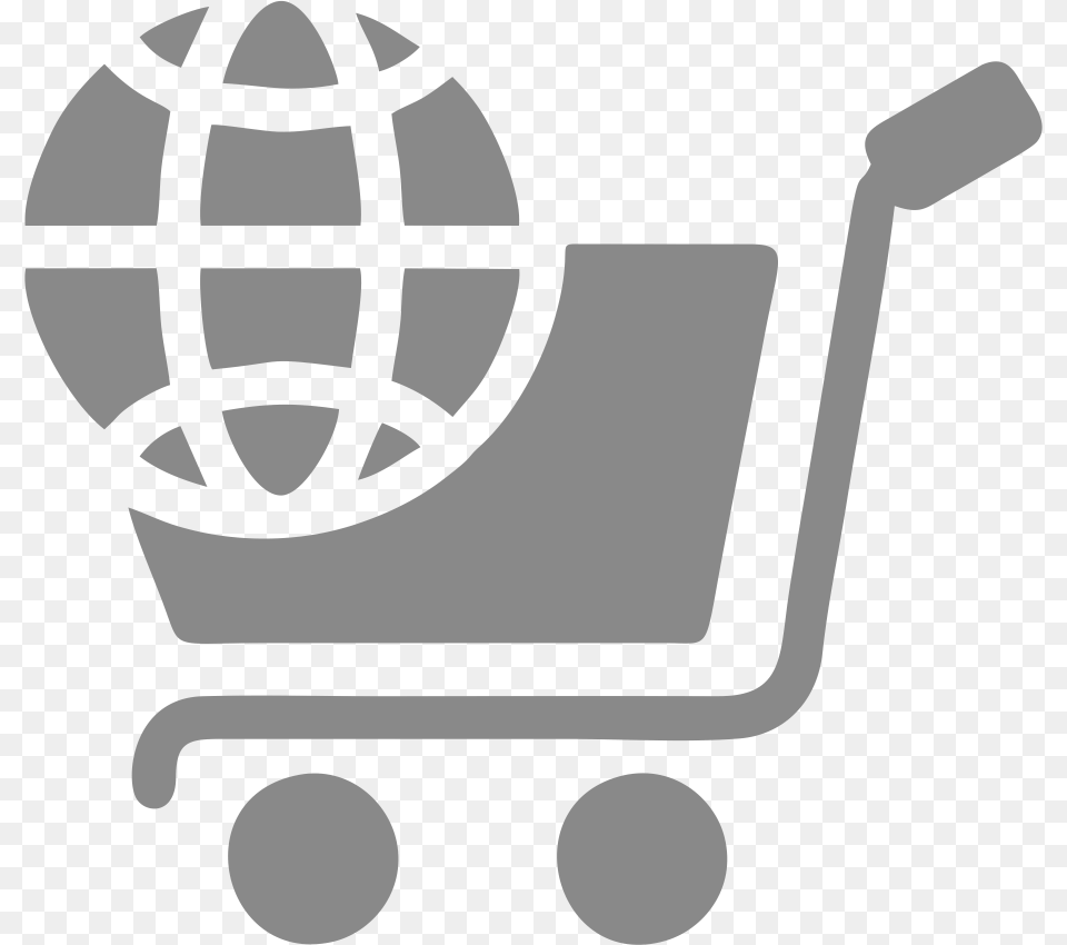Digital Marketing Vector Icon, Stencil, Shopping Cart, Lawn Mower, Device Png