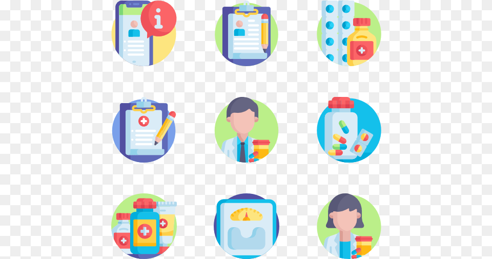 Digital Marketing Vector Icons, Baby, Person, Face, Head Free Png Download