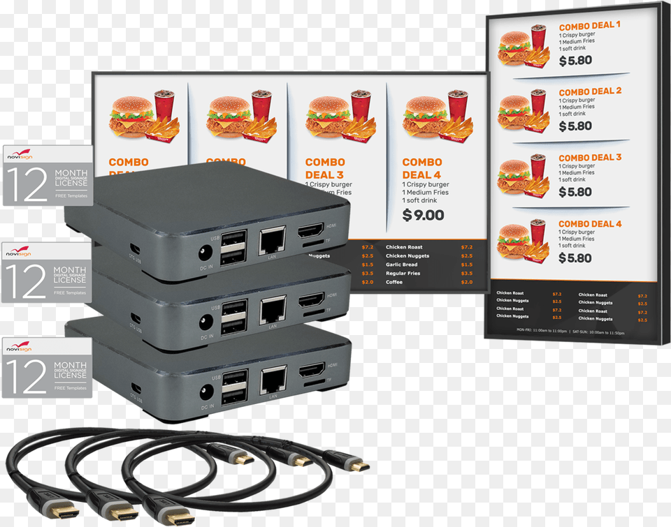 Digital Menu Board, Burger, Electronics, Food, Hardware Png Image