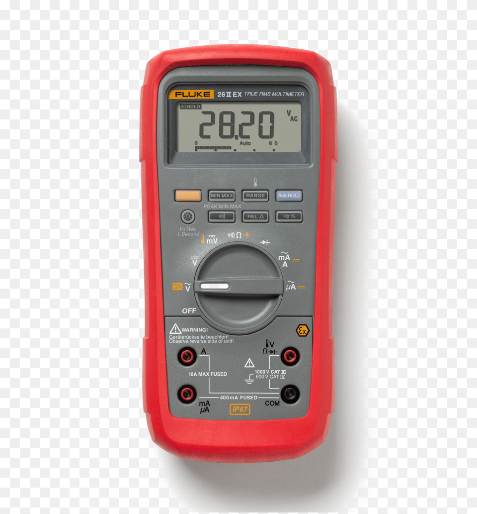 Digital Meter Transparent Image Fluke 28 Ii Ex, Computer Hardware, Electronics, Hardware, Monitor Free Png