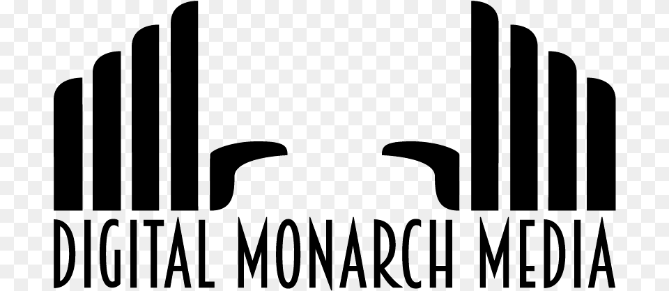 Digital Monarch Media Unity Logo, Gray Png