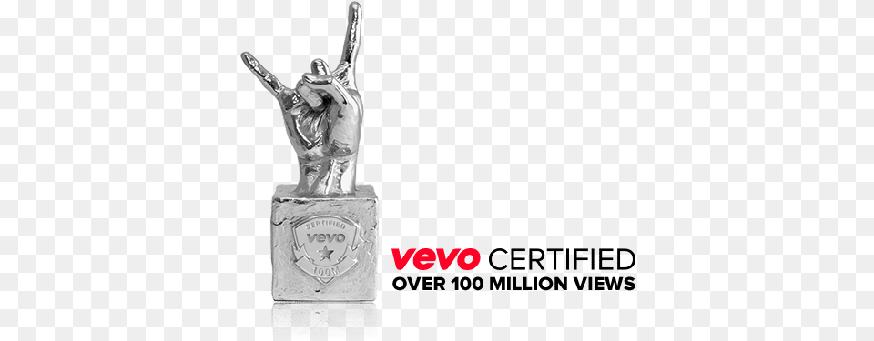 Digital Music Distribution Vevo Certified Logo, Smoke Pipe, Trophy Free Png