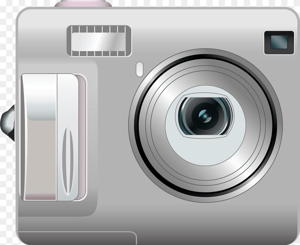 Digital Point And Shoot Camera Clipart, Digital Camera, Electronics, Appliance, Device Free Png Download