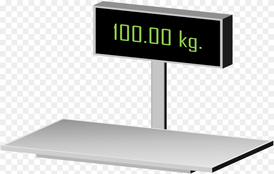 Digital Scale Clipart, Computer Hardware, Electronics, Hardware, Monitor Free Png Download