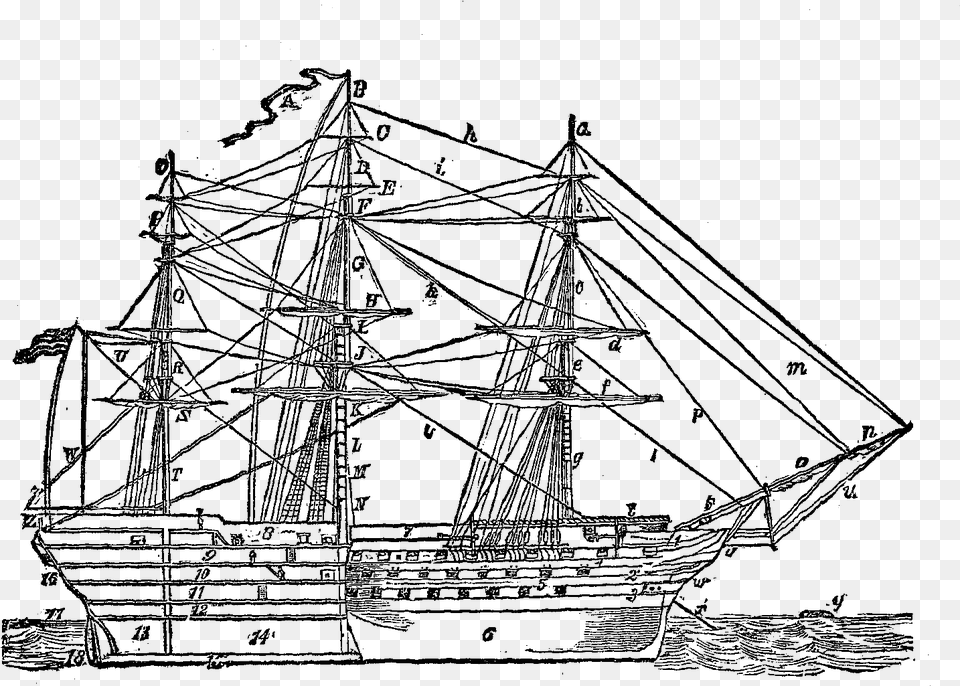 Digital Ship Clip Art Illustration Vintage Ship, Silhouette, Triangle, Nature, Night Free Transparent Png