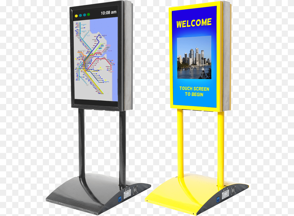 Digital Signage Display Kiosks Banner, Kiosk, Computer Hardware, Electronics, Hardware Free Transparent Png