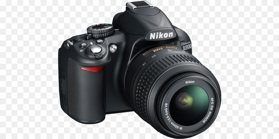 Digital Slr Camera Photos Nikon D3100 142 Mp Digital Slr Camera Af S Dx 18, Digital Camera, Electronics Png