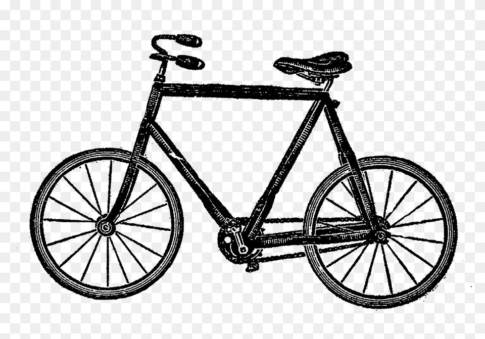 Digital Stamp Design Vintage Bike Tricycle Images Artwork, Silhouette Free Transparent Png