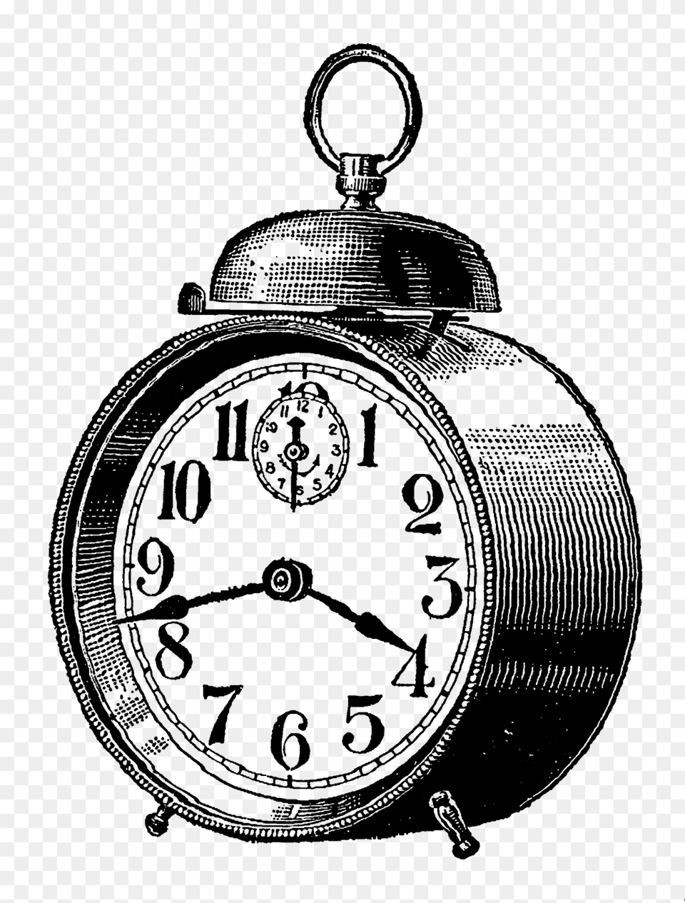 Digital Stamp Design Vintage Timepieces Pocket Watch Alarm Clock, Pottery, Person, Cookware, Pot Png Image