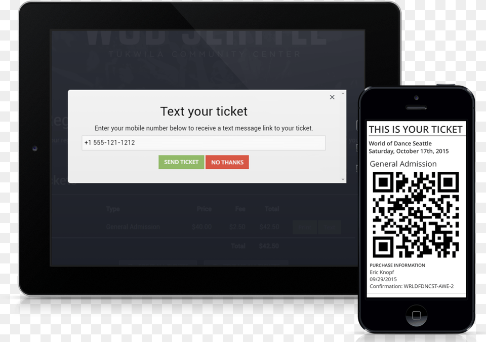 Digital Ticket, Computer, Electronics, Mobile Phone, Phone Free Png Download