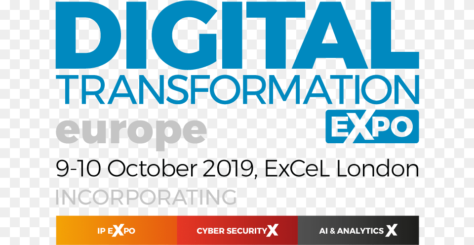 Digital Transformation Expo Europe Digital Transformation Expo 2019, Advertisement, Poster, Scoreboard, Text Free Transparent Png