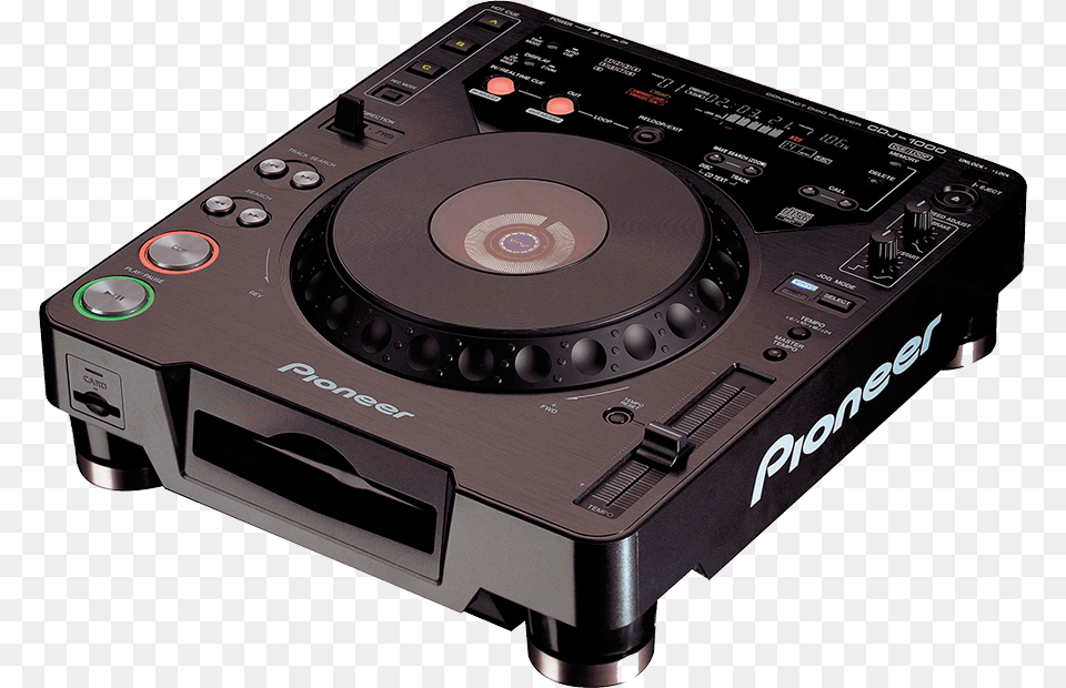 Digital Turntable Pioneer Cdj 1000 Mk3 Usb Port, Cd Player, Electronics, Speaker Free Transparent Png