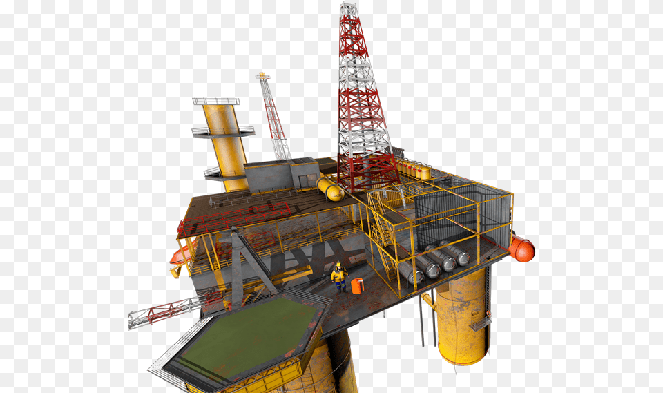 Digital Twin In The Oil And Gas, Construction, Person, Oilfield, Outdoors Free Transparent Png