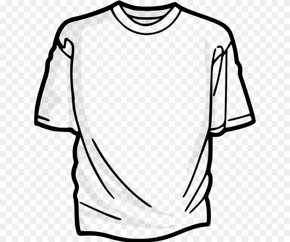 Digitalink Blank T Shirt, Gray Free Transparent Png