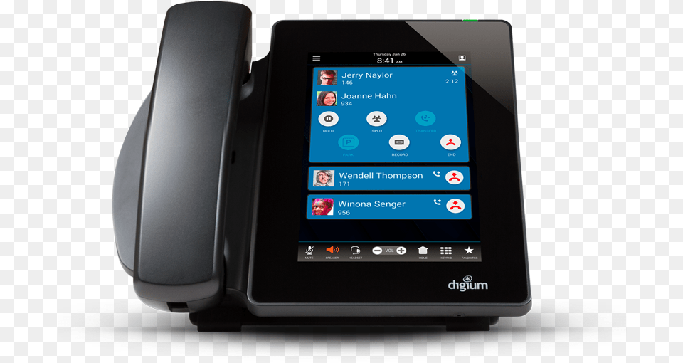 Digium D80 Ip Phone, Electronics, Mobile Phone, Person, Computer Png Image