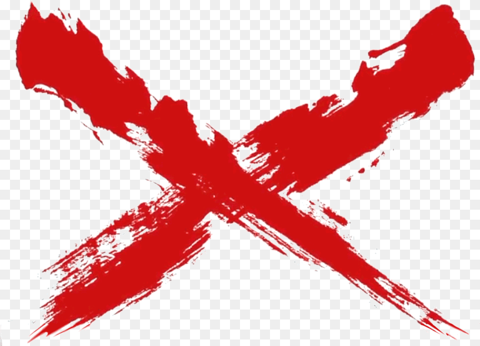 Digixros X Imagem De X Vermelho, Symbol, Animal, Fish, Sea Life Png Image