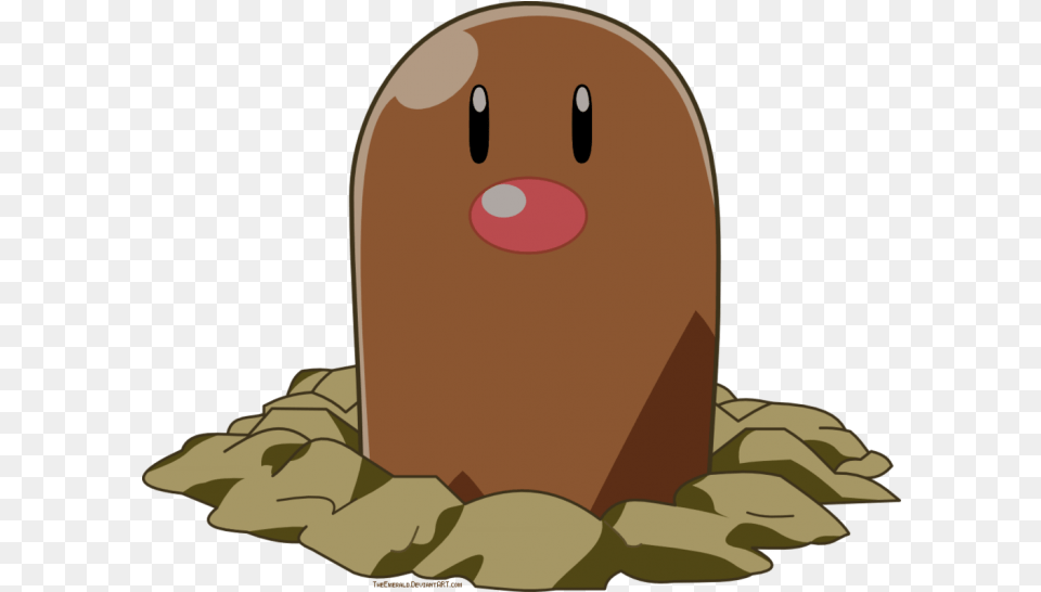 Diglet Transparent Background Meme Clipart Full Size Diglett Pokemon, Food, Sweets, Animal, Fish Png