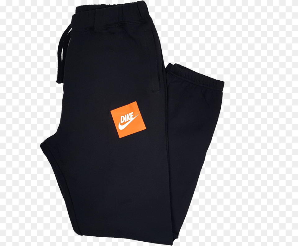 Dike Orange Box Logo Joggers Nike, Clothing, Pants, Shorts, Jeans Png