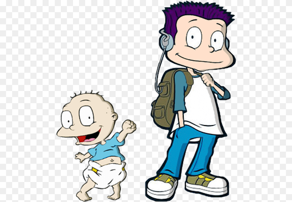 Dil And Tommy Yv302 Tommy Pickles Grown Up, Book, Comics, Publication, Baby Free Png Download