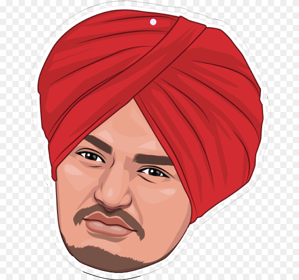 Dil Da Ni Mada Sidhu Moose Wala, Clothing, Turban, Adult, Face Png Image