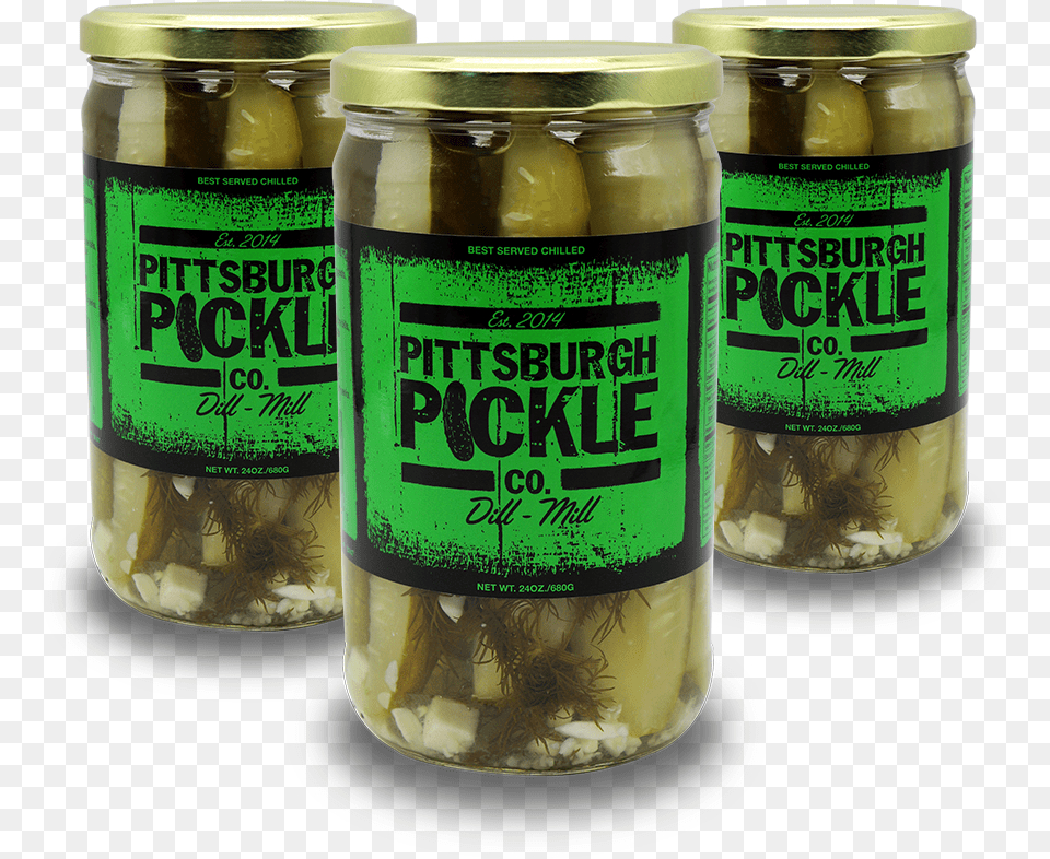 Dill Mill Pickles Bronze, Food, Pickle, Relish, Alcohol Free Transparent Png