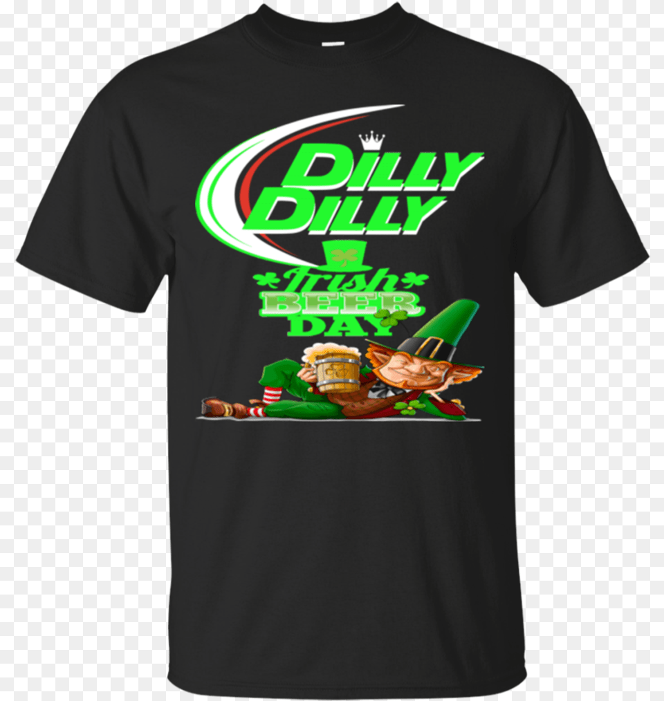 Dilly Dilly Irish Beer Day Leprechaun St Patrick39s Mess With My Daughter Sniper T Shirt, Clothing, T-shirt, Person Free Transparent Png