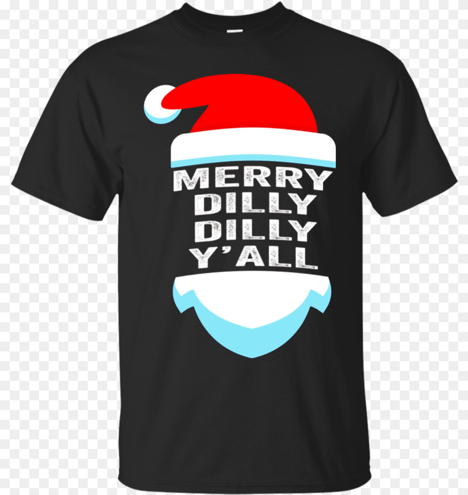 Dilly Dilly Yall Santa Hat Christmas T Shirt Funny Peppa Pig Thrasher Shirt, Clothing, T-shirt, Qr Code, Cream Png