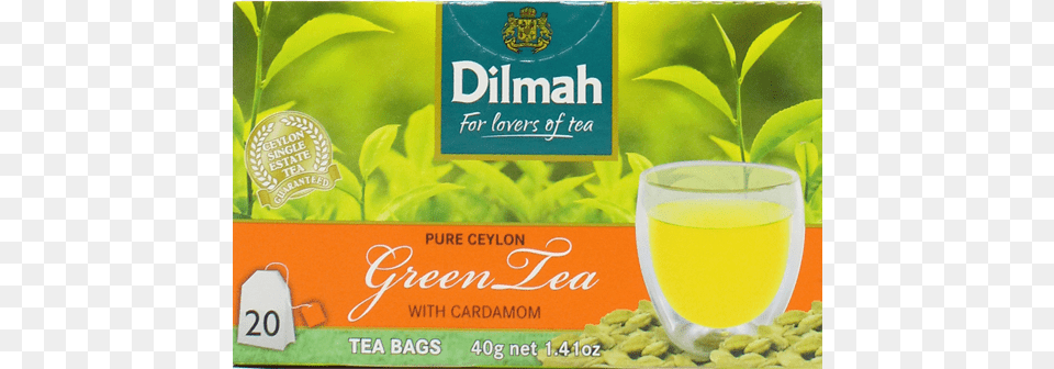 Dilmah Green Tea With Cardamom 20 Tea Bag Dilmah Green Tea Price In Sri Lanka, Beverage, Green Tea Free Png