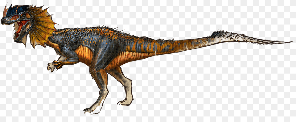 Dilophosaurus Ark, Animal, Dinosaur, Reptile, T-rex Free Transparent Png