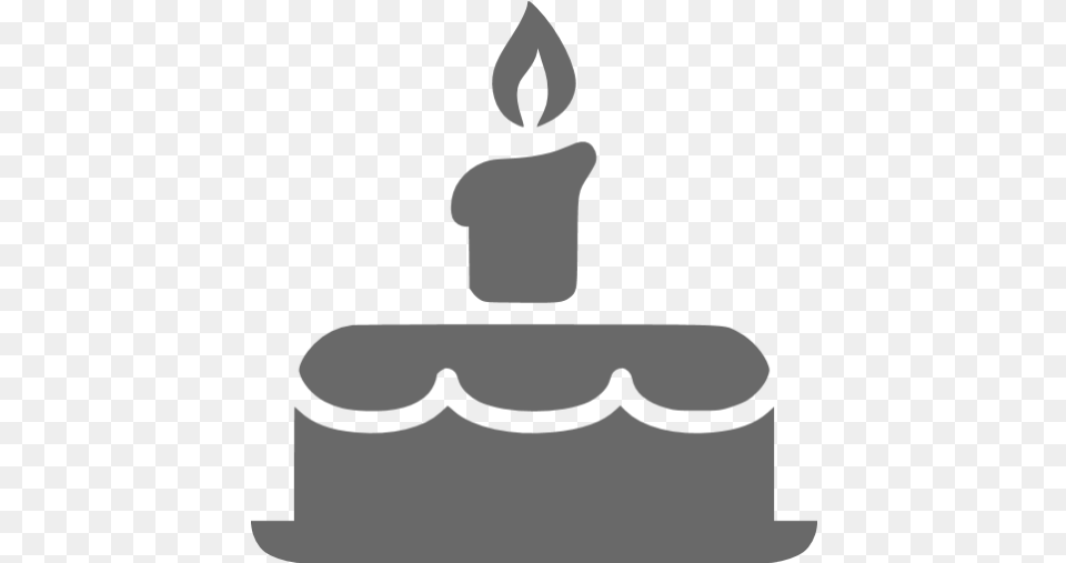 Dim Gray Birthday Cake Icon Birthday Cake Icon Red, Dessert, Food, Candle, Birthday Cake Free Png