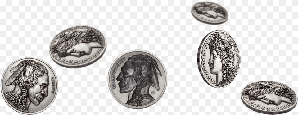 Dime, Face, Head, Person, Coin Free Transparent Png