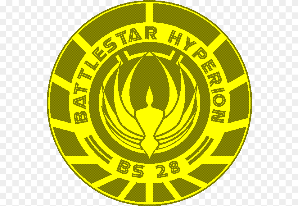 Dimension Four Hyperions Battlestar Galactica, Logo, Emblem, Symbol Png