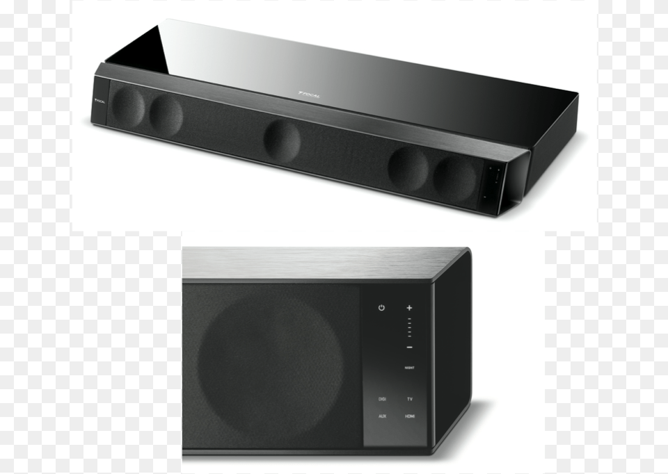 Dimension Sub Interface Tactile Focal Soundbar, Electronics, Speaker, Home Theater Png Image