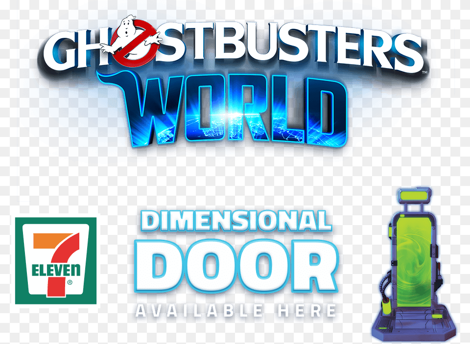 Dimensional Door Available Here Ghostbusters World Logo, Toy, Advertisement Png