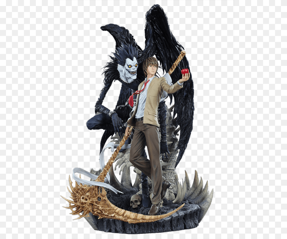 Dimensions 48x29x28cm Death Note Oniri, Adult, Male, Man, Person Free Transparent Png