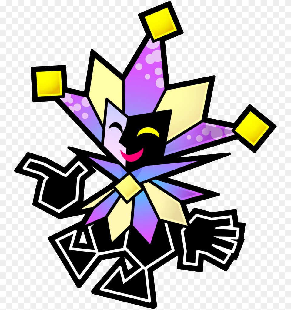 Dimentio Paper Mario, Art, Graphics, Purple, Symbol Free Transparent Png