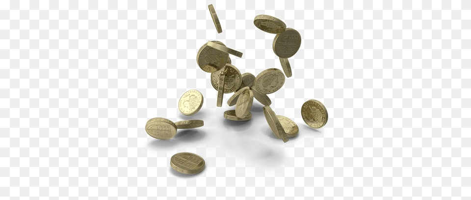 Dimes Falling, Treasure, Coin, Money Free Png Download