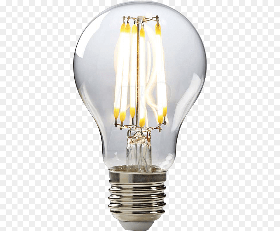 Dimmable Led Retro Filament Lamp E27 A60 86 W 1055 Lm Incandescent Light Bulb, Lightbulb, Festival, Hanukkah Menorah Free Png Download
