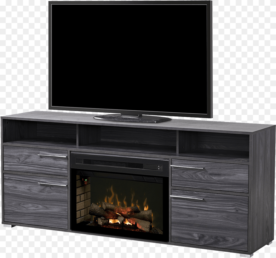 Dimplex Sander Media Console Electric Fireplace Dimplex Electric Fireplace Console, Computer Hardware, Electronics, Screen, Hardware Free Png Download