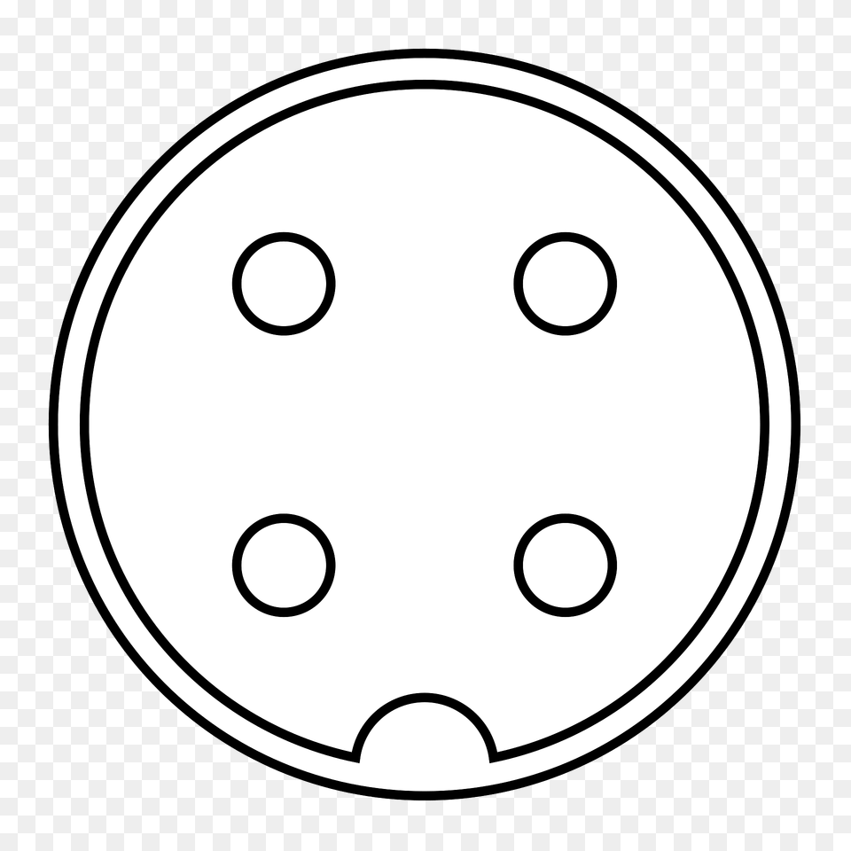 Din 4b Diagram Clipart, Disk Free Png